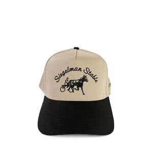 Siegelman Stable RARE Hat Cream and Black
